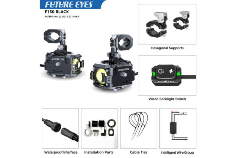 Moto Vanguard F150 4 Lighting Modes
