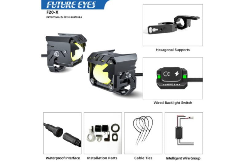 Moto Vanguard F20-X (Lighting Modes) - SKU004