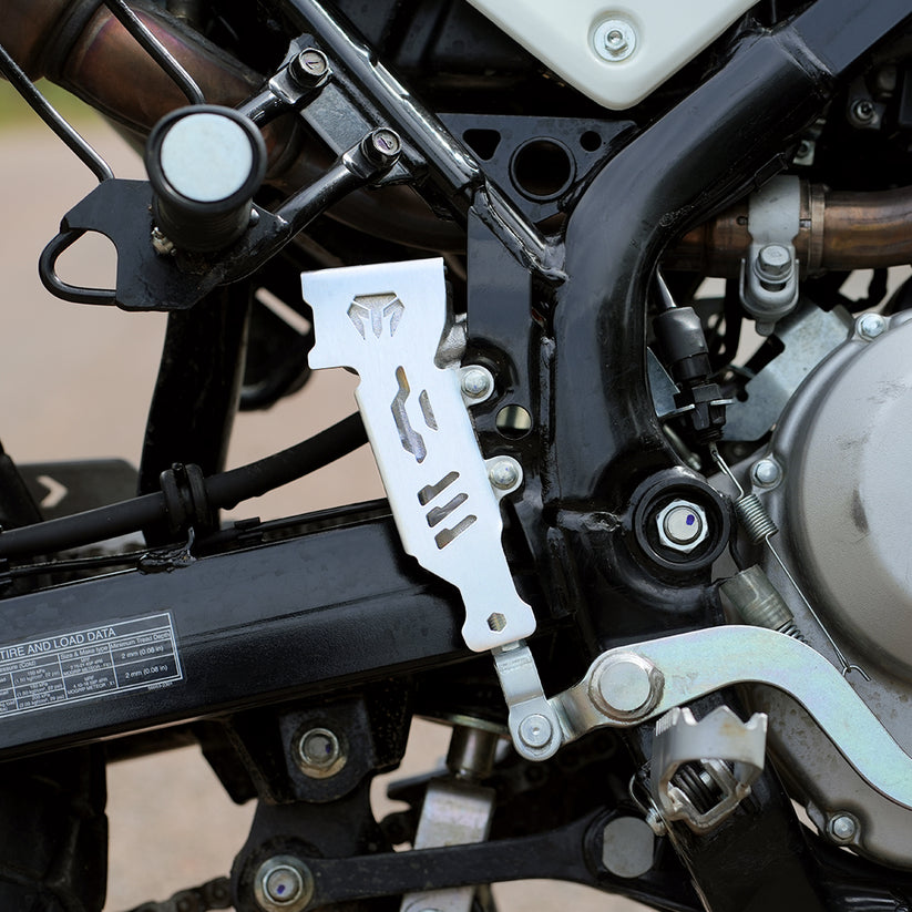 Moto Torque Aluminium Rear Master Cylinder Guard For Kawasaki KLX 230