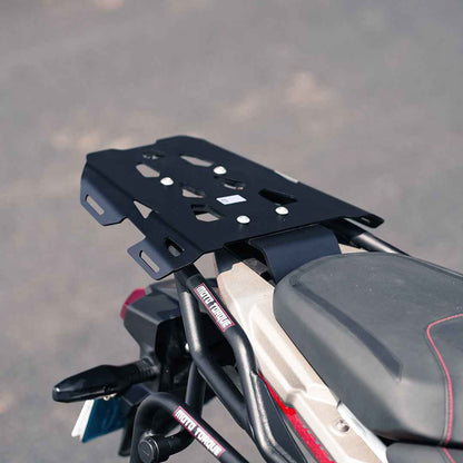 Moto Torque Back Carrier (Black) For TVS Apache RTX 300