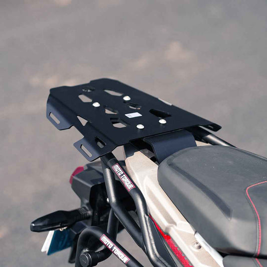 Moto Torque Back Carrier (Black) For TVS Apache RTX 300