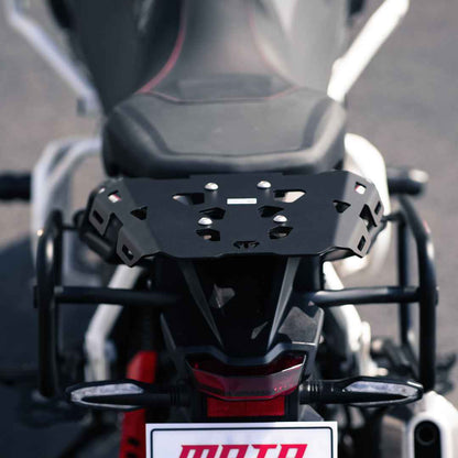Moto Torque Back Carrier (Black) For TVS Apache RTX 300