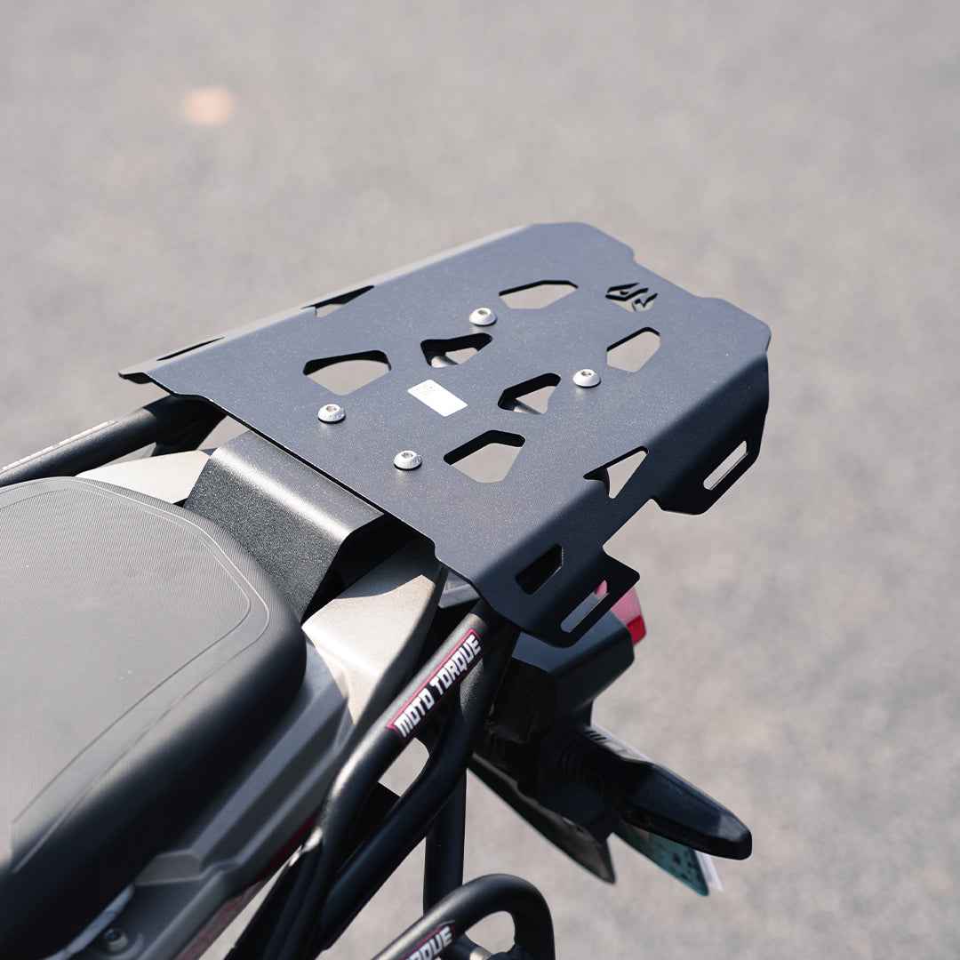 Moto Torque Back Carrier (Black) For TVS Apache RTX 300