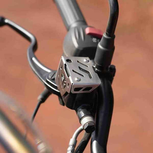 Moto Torque Front Master Cyclinder Guard For Yezdi Adventure