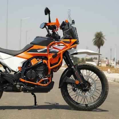 Moto Torque Orange Crash Guard For KTM 250 Adventure/Adventure X/390 Adventure 2025-KTMADVENT-00005