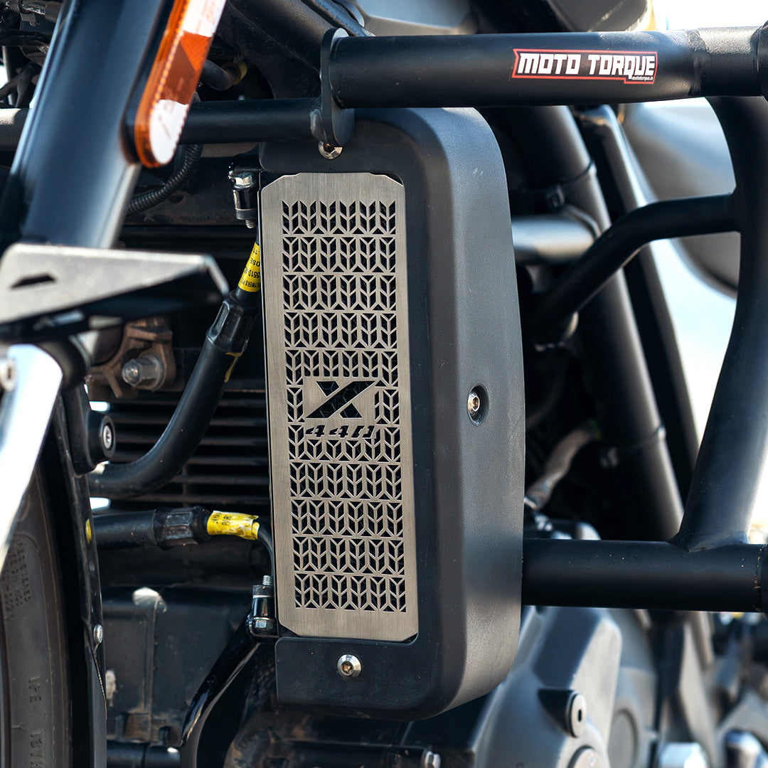 Moto Torque Radiator Guard (SS) For Harley Davidson X440T
