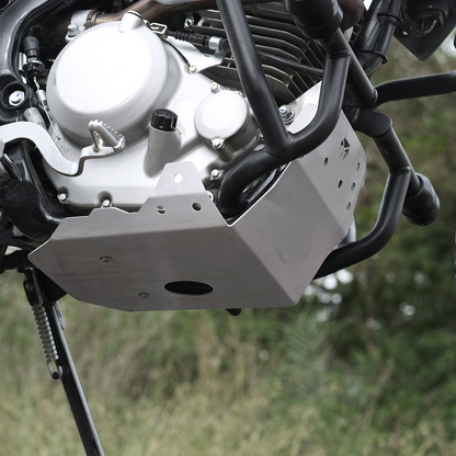 Moto Torque Sump Guard Aluminium V.1 For Kawasaki KLX 230 Compatible Only With Moto Torque Crash Guard