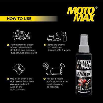 Motomax Multi Surface Shiner 100 ML