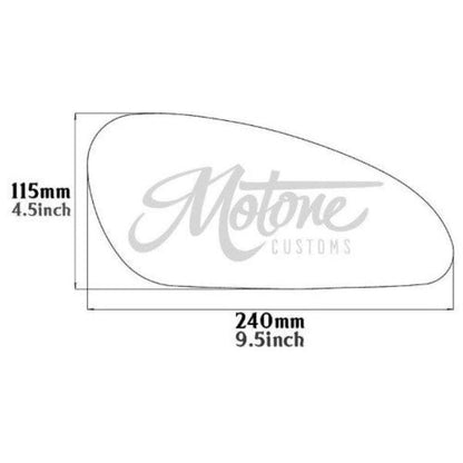Motone-Rubber Gas Pad British (MTE080)