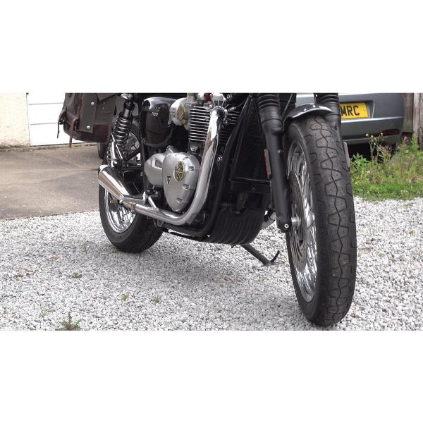 Motone-Triumph Protection Skid Plate (Black)-MTE139