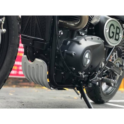 Motone-Triumph Protection Skid Plate (Clear)-MTE138