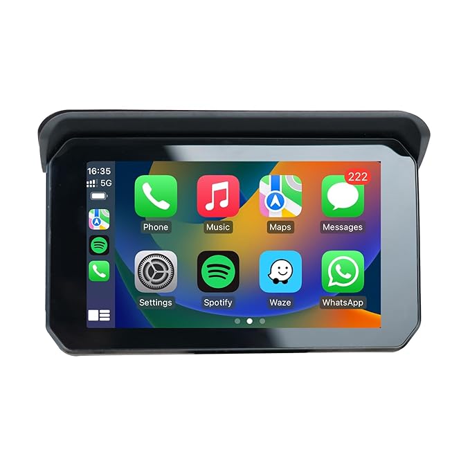 Motorcycle GPS CarPlay Android Auto Screen F1 - Fahren
