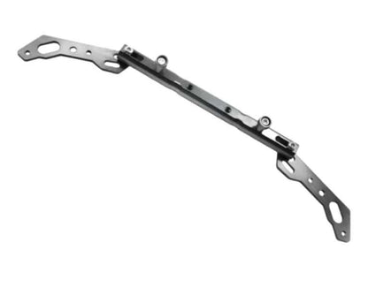 Motorcycle Scooter Crossbar Balancebar Aluminum Alloy Multifunctional Adjustable Extension Rod Phone Holder Bar (Grey)