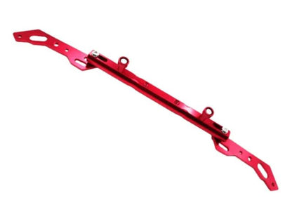Motorcycle Scooter Crossbar Balancebar Aluminum Alloy Multifunctional Adjustable Extension Rod Phone Holder Bar (Red)