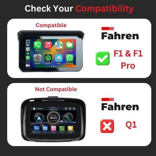Motorcycle Screen Protector - F1 &amp; F1 Pro - Fahren - Riders Junction