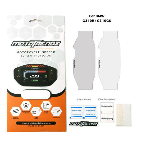 Motorcycle Speedo Screen Protector – BMW G310R - G310GS