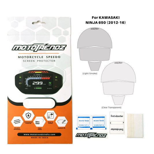 Motorcycle Speedo Screen Protector – Kawasaki Ninja 650 (2012-2016)