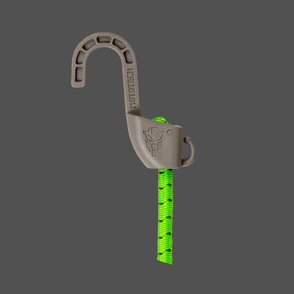 Mototech Reflective Hexapod Bungee Tie down System 32 / 80cms (Neon Grey)