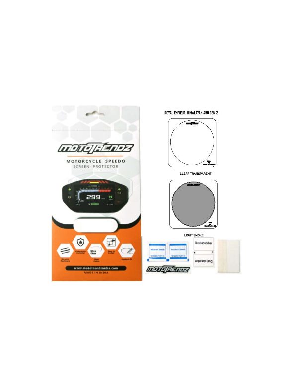 Mototrendz Speedo Screen Protector Royal Enfield Himalayan 450 Generation 2