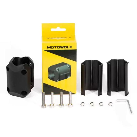Motowolf CNC Machining Customized High Quality Motorcycle Adjuster Blocks Protection (MDL 3701 )