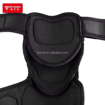Motowolf Set Outdoor Sports Motorcycle Riding Keep Warm In Winter Four-piece Knee Pads And Elbow Pads (MDL 1029)