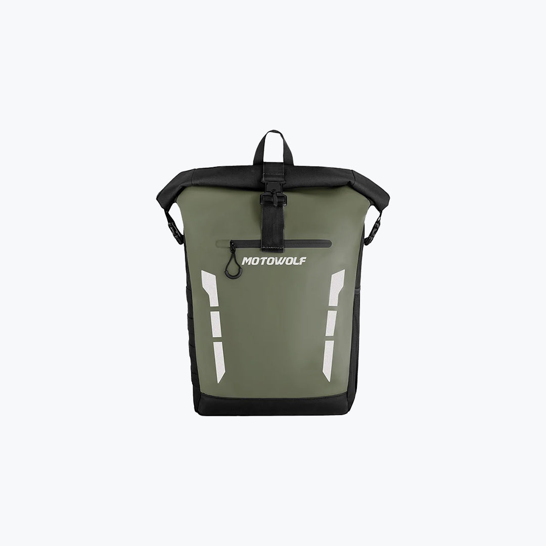 Motowolf 25L Waterproof Dry Travel Backpack MDL0716 Green (BAG19977)