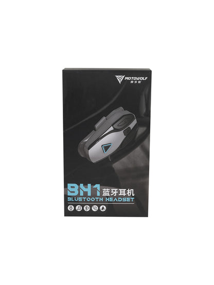 Motowolf BH1 Bluetooth Headset ABG Grey (BLU20637)