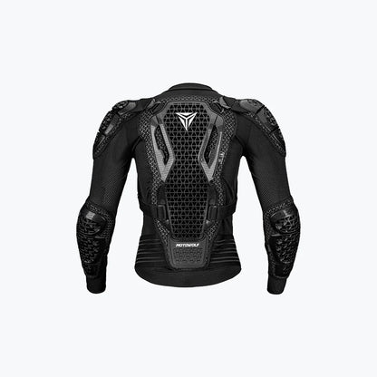 Motowolf PG1 Motorcycle Body Armour (Black)