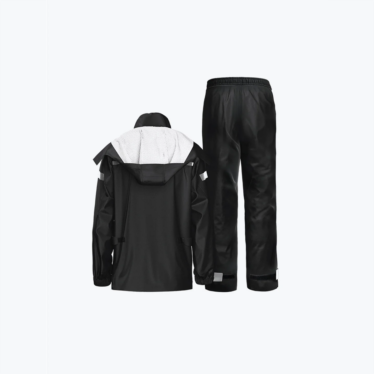 Motowolf Raincoat Black 0401 Motorcycle Riding Rain Suit