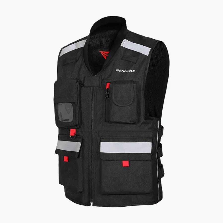 Motowolf Vest without Pad Black 0504