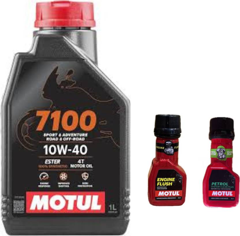 Motul 7100-4t-10w-40 moto marvel combo pack