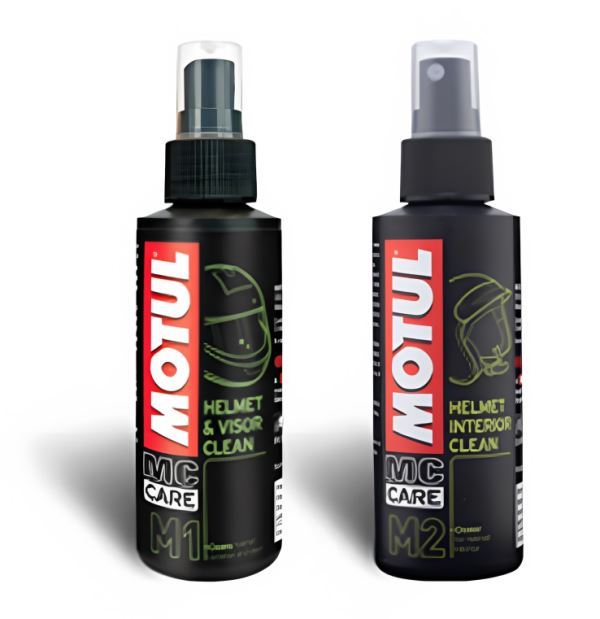 Motul M1 & M2 (Combo) Helmet and Visor Care Kit 100ml