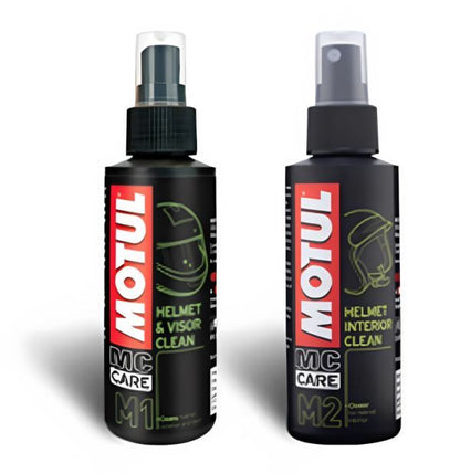 Motul M1 & M2 (Combo) Helmet and Visor Care Kit 100ml
