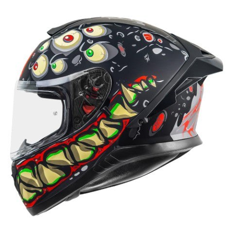 MT Thunder 3 Pro Yarn Matt Black Helmet - Riders Junction