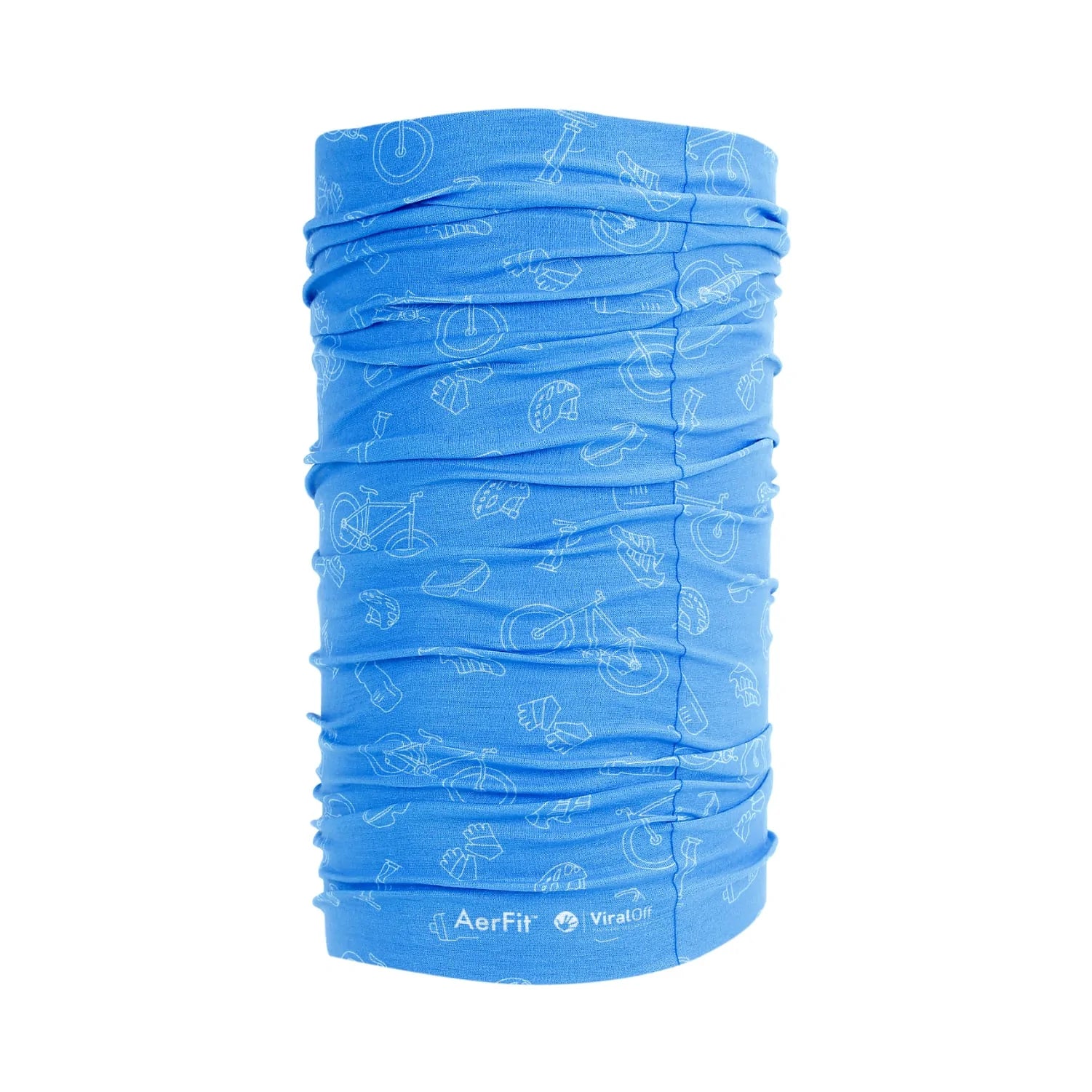 Multi Functional Headwear - Cycle Blue