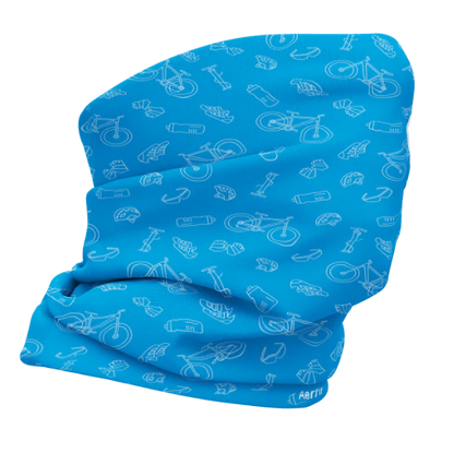 Multi Functional Headwear - Cycle Blue