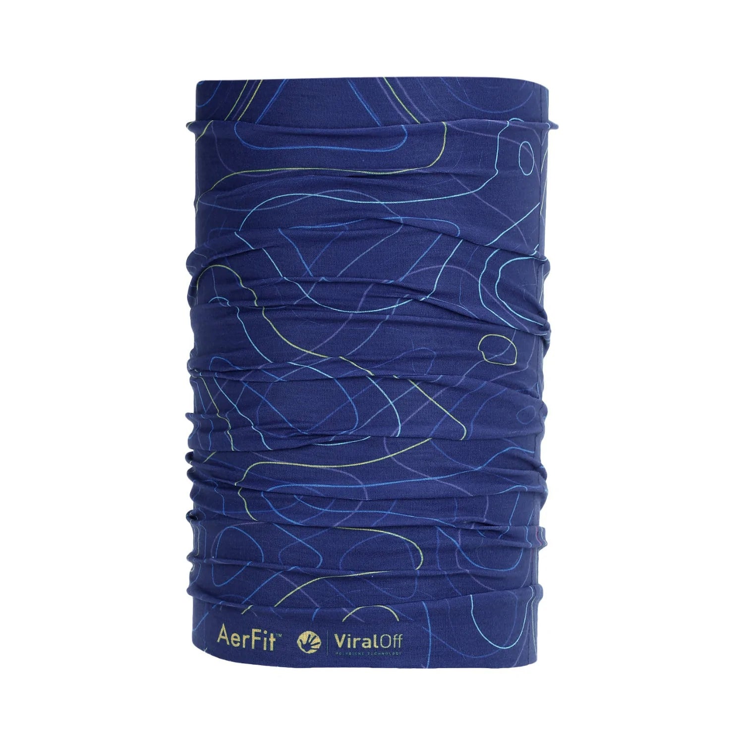 Multi Functional Headwear - Geo Blue