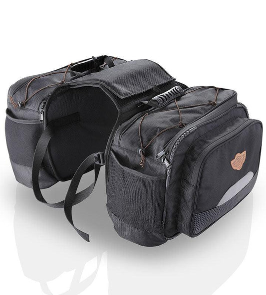 Mustang 50L Saddle Bag with Rain Cover - Guardian Gears