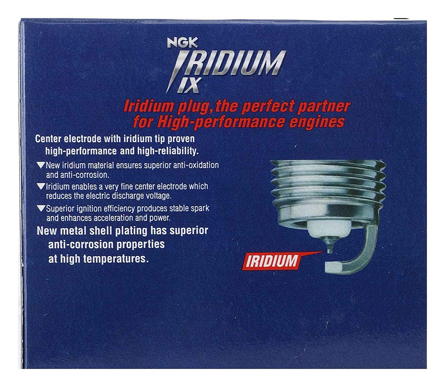 NGK Iridium IX Spark Plugs For Peugeot 106 1.6 & GTi - Tuned Set Of 4