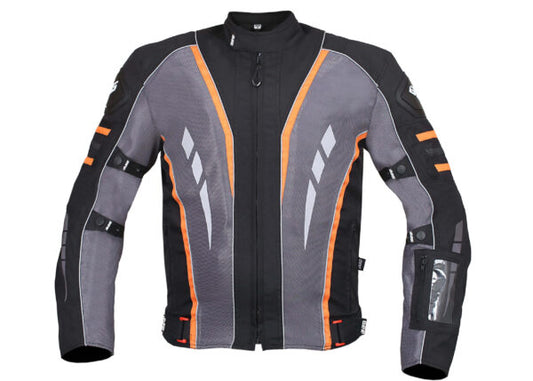 Navigator Jacket Orange - Biking Brotherhood - Riders Junction