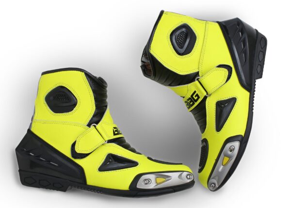 Neon Riding Ankle Boots - Biking Brotherhood - Riders Junction
