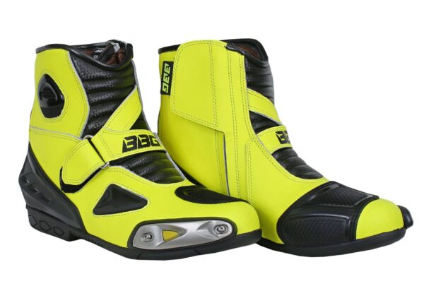 Neon Riding Ankle Boots - Biking Brotherhood - Riders Junction