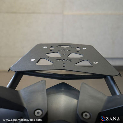 ZANA New Top rack Texture matte black V-2 Compatible With Grab Rail  KTM ADV 250/390/390X - ZI-8343 - Riders Junction