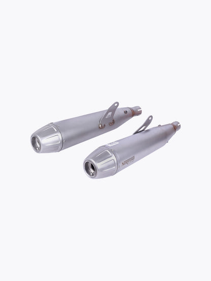 Norifumi GTX Slip-On Exhaust for Royal Enfield Interceptor 650