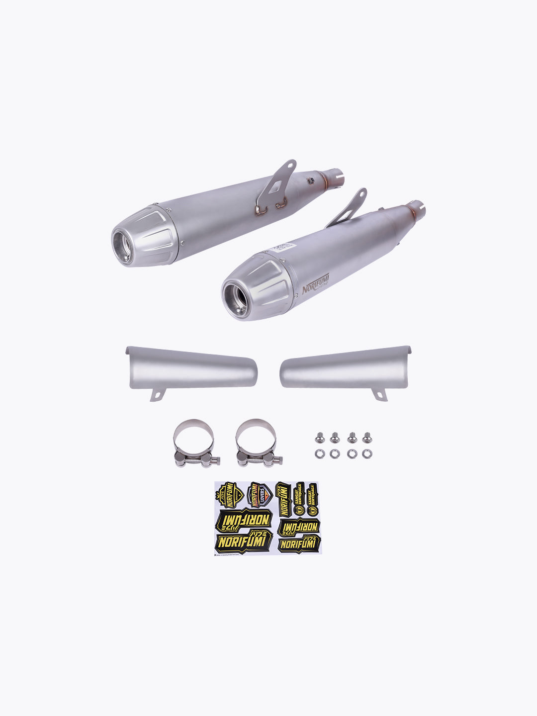 Norifumi GTX Slip-On Exhaust for Royal Enfield Interceptor 650