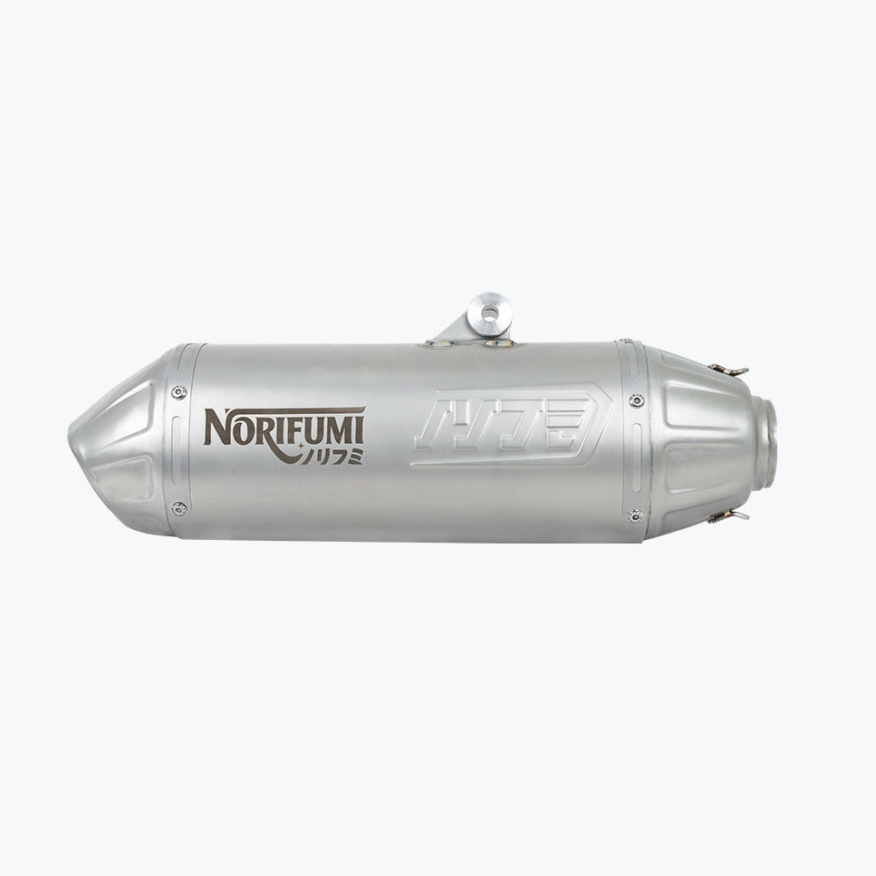 Norifumi Slip-On Exhaust Whoops Stainless Steel For Royal Enfield HimalayanGuerrilla 450 Long