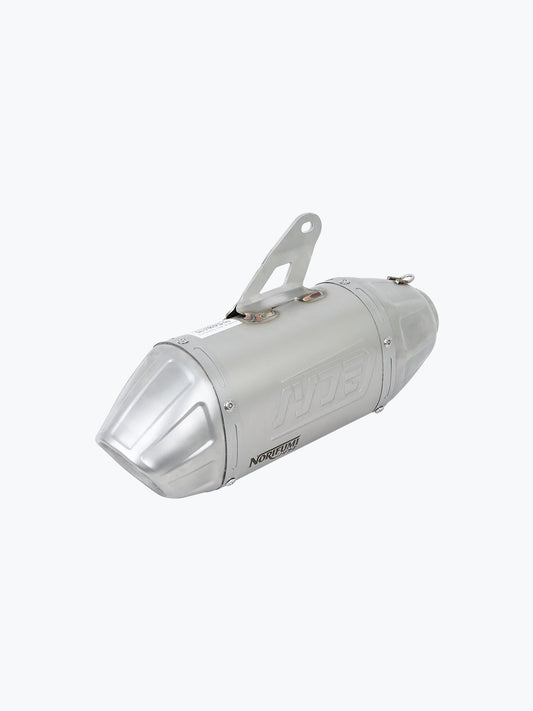 Norifumi Slip-On Exhaust Whoops Stainless Steel for Himalayan / Guerrilla 450 Short