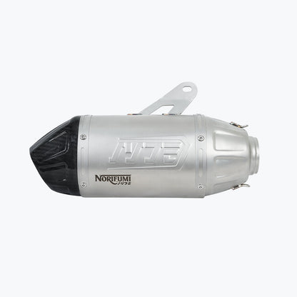Norifumi Slip-on Exhaust Whoops Stainless Steel Carbon For Royal Enfield Himalayan/ Guerrilla 450 Short