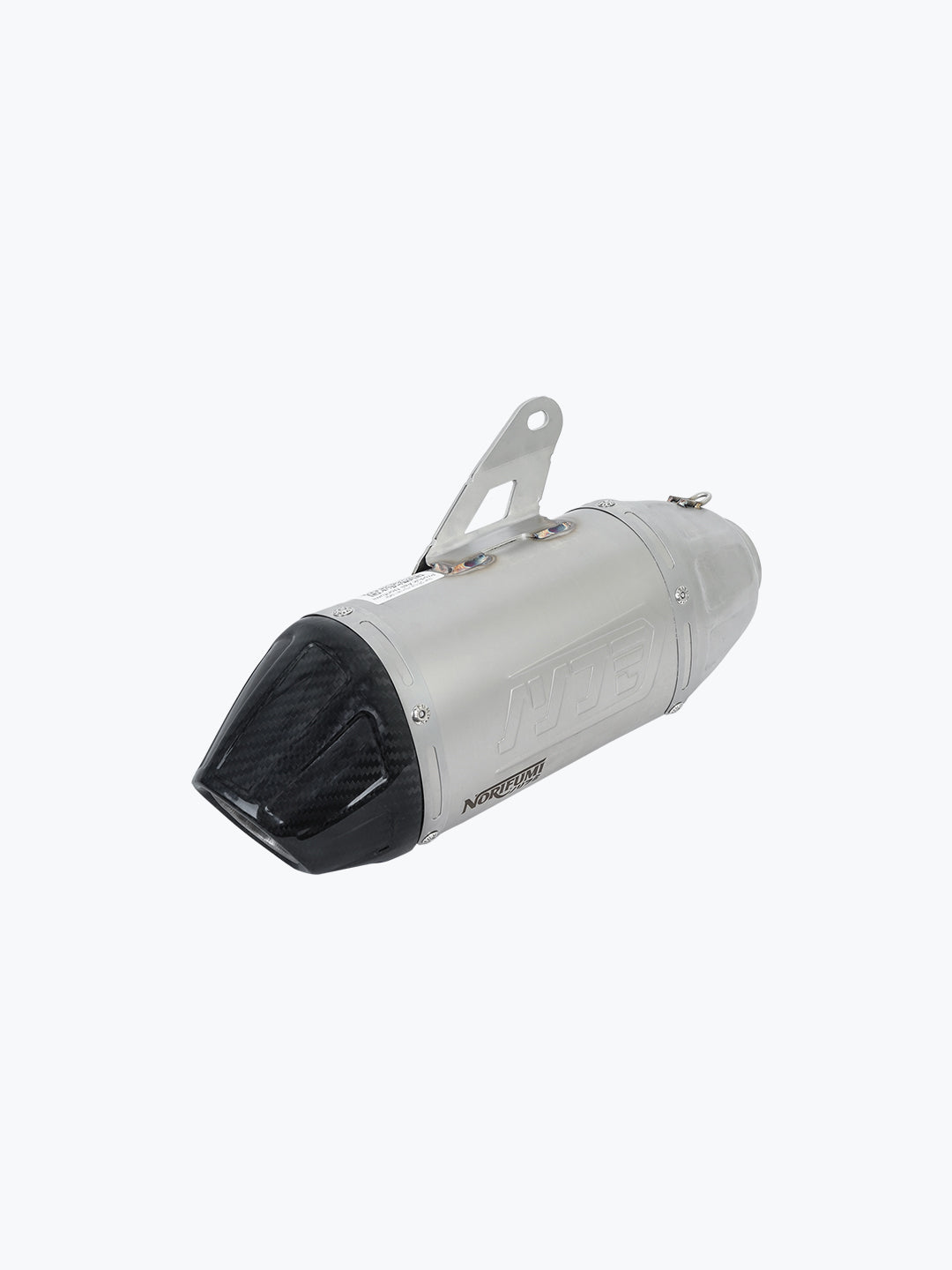 Norifumi Slip-on Exhaust Whoops Stainless Steel Carbon For Royal Enfield Himalayan/ Guerrilla 450 Short