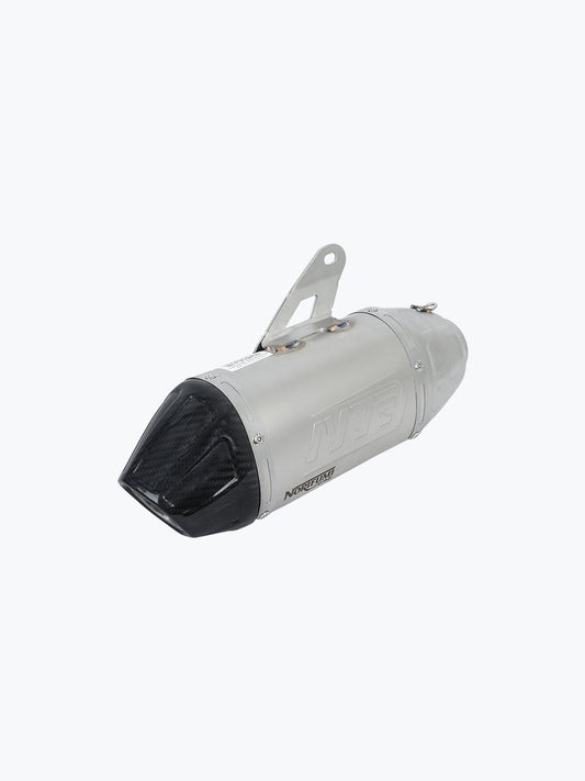 Norifumi Slip-on Exhaust Whoops Stainless Steel Carbon For Royal Enfield Himalayan/ Guerrilla 450 Short